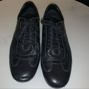 Cole haan Mens Black Leather Sneakers 13 shoes